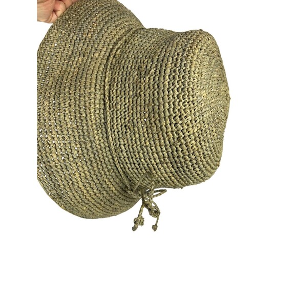 Corriboree Australia Olive Green Raffia Straw Hat Women Packable main image 14